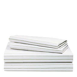 Lauren Ralph Lauren Spencer Stripe 200-Thread-Count Sheet Set in Sage