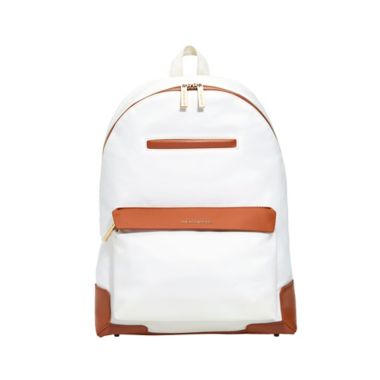 Honest&reg; Uptown Canvas Backpack in Cream. View a larger version of this product image.