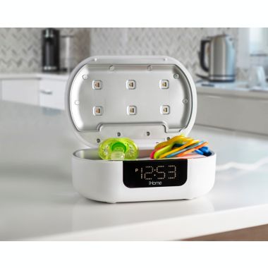 iHome&reg; UV-C Sanitizer with Bluetooth Speaker. View a larger version of this product image.