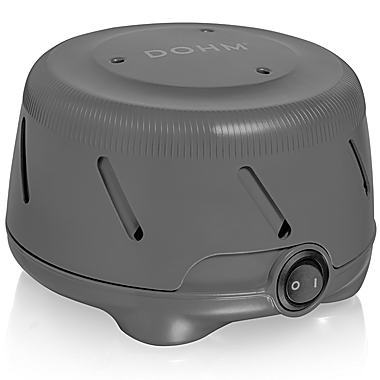 Yogasleep&trade; Dohm Uno Sound Machine in Charcoal. View a larger version of this product image.