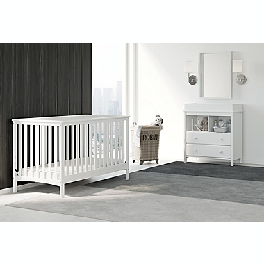 Storkcraft&reg; Alpine 2-Drawer Changing Dresser in White. View a larger version of this product image.