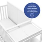 Alternate image 9 for Graco&reg; Hadley 4-in-1 Convertible Crib and Changer in White