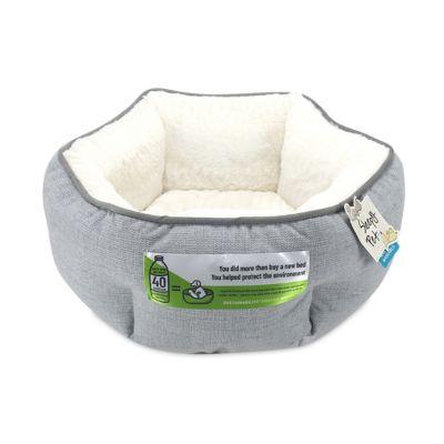 Slipper Pet Bed In Silver Bed Bath Beyond