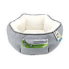 Alternate image 0 for Hexagon Pet Bed in Silver<br />