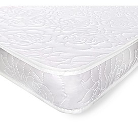 Rose Quilt Portable Crib Mattress in White by Colgate Mattress®
