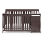 Alternate image 1 for Storkcraft&reg; Portofino 4-in-1 Convertible Crib and Changer in Espresso