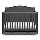 Alternate image 1 for Storkcraft&reg; Moss 4-in-1 Convertible Crib with Drawer in Grey