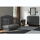 Alternate image 10 for Storkcraft&reg; Moss 4-in-1 Convertible Crib with Drawer in Grey