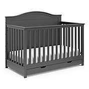 Storkcraft&reg; Moss 4-in-1 Convertible Crib with Drawer in Grey