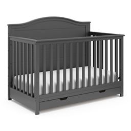 Storkcraft® Moss 4-in-1 Convertible Crib with Drawer in Grey