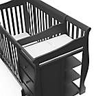 Alternate image 2 for Storkcraft&trade; Portofino 4-in-1 Convertible Crib and Changer in Grey