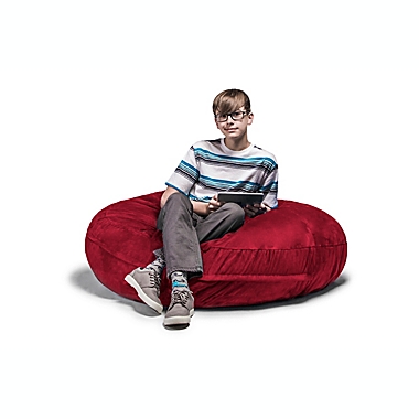 Jaxx&reg; Cocoon Kids Bean Bag Chair in Red. View a larger version of this product image.