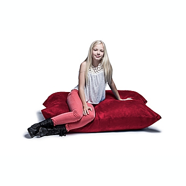 Jaxx&reg; 42-Inch Pillow Saxx Bean Bag Chair in Red. View a larger version of this product image.