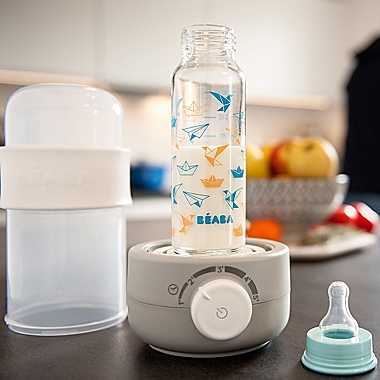 BEABA BabyMilk 3-in-1 Bottle Warmer in Cloud. View a larger version of this product image.