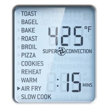 Breville&reg; Smart Oven&reg; Air Fryer in Black. View a larger version of this product image.