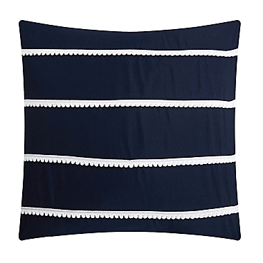 Nanshing Madeline 6-Piece King Comforter Set in Navy. View a larger version of this product image.