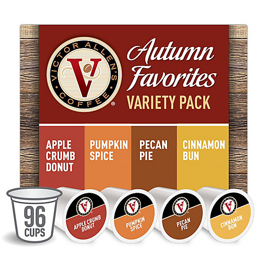 Alternate image 1 for Autumn Favorites Variety Pack Single Serve Coffee Pods for Keurig K-Cup Brewers 96-Count