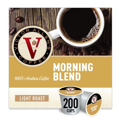 Morning Blend Light Roast Single Serve Coffee Pods for Keurig K-Cup Brewers 200-Count