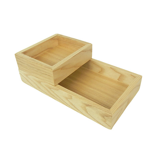 Alternate image 1 for Haven™ Eulo Wood Tray in Ash Wood