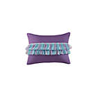Alternate image 4 for Mi Zone Pearl Metallic 4-Piece Reversible Full/Queen Comforter Set in Teal/Purple