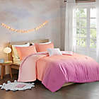 Alternate image 0 for Mi Zone Glimmer Metallic Glitter 4-Piece Reversible Full/Queen Comforter Set in Pink