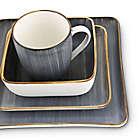 Alternate image 9 for Stone Lain Brushed Square 16-Piece Dinnerware Set in Grey