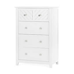 Child Craft™ Forever Eclectic™ Atwood 4-Drawer Chest in Matte White
