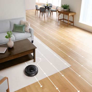 iRobot&reg; Roomba&reg; i7+ (7550) Wi-Fi Connected Robot Vacuum with Automatic Dirt Disposal. View a larger version of this product image.