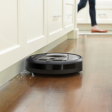 iRobot&reg; Roomba&reg; i7+ (7550) Wi-Fi Connected Robot Vacuum with Automatic Dirt Disposal. View a larger version of this product image.