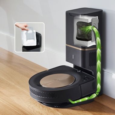 iRobot&reg; Roomba&reg; s9+ (9550) Wi-Fi&reg; Connected Robot Vacuum with Automatic Dirt Disposal. View a larger version of this product image.