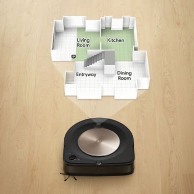 iRobot&reg; Roomba&reg; s9+ (9550) Wi-Fi&reg; Connected Robot Vacuum with Automatic Dirt Disposal. View a larger version of this product image.