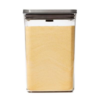 OXO Pop Steel 4.4 Qt. Square Food Container