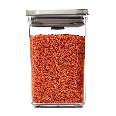 OXO&reg; POP Steel 1.1 qt. Square Food Container. View a larger version of this product image.