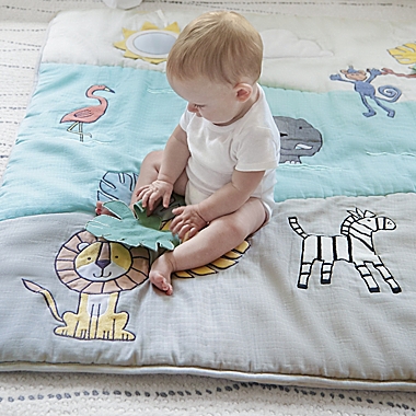 aden + anais&trade; Baby Bonding Play Mat in Grey. View a larger version of this product image.