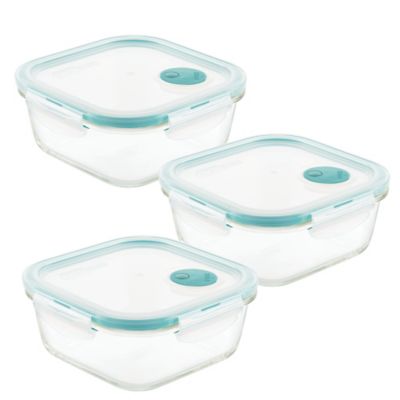 Lock N&#39; Lock Purely Better 3-Pack Vented Food Storage Containers
