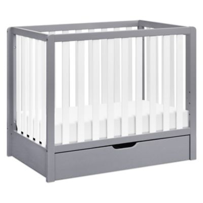 carter&#39;s&reg; by DaVinci&reg; Colby 4-in-1 Convertible Mini Crib with Trundle in Grey/White