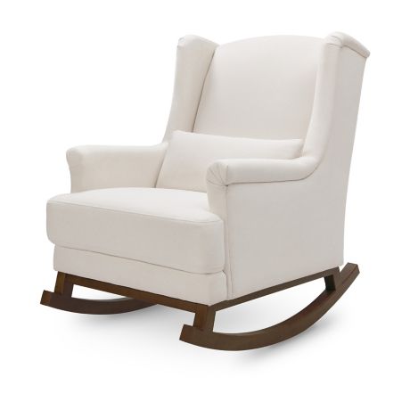 Million Dollar Baby Classic Miranda Wingback Rocker In Performance Cream Eco Weave Bed Bath Beyond