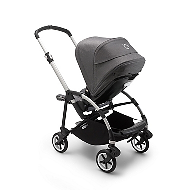 Bugaboo&reg; Bee6 Complete Stroller in Grey Melange. View a larger version of this product image.