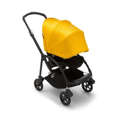 Bugaboo - Bee6 Complete Stroller Black/Black/Lemon Yellow