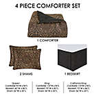 Alternate image 5 for J. Queen New York&trade; Jordan 4-Piece Queen Comforter Set in Chocolate