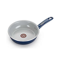T-fal® Pure Cook Ceramic Nonstick 8-Inch Aluminum Fry Pan in Blue