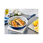 Alternate image 2 for T-fal&reg; Pure Cook Ceramic Nonstick 9.5-Inch Aluminum Fry Pan in Blue
