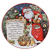 Certified International Magic of Christmas 12-Inch Pass-Along Serving Plate