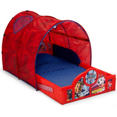 Delta Children&reg; PAW Patrol&trade; Sleep and Play Toddler Bed with Tent in Red