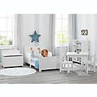 Alternate image 2 for Delta Children&reg; MySize Toddler Bed in Bianca White