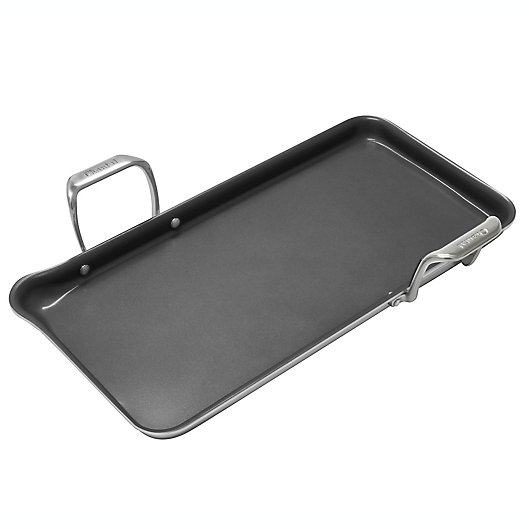 Alternate image 1 for Chantal® Nonstick Ceramic Coated Induction 21 Steel™ 19-Inch x 9.5-Inch Griddle
