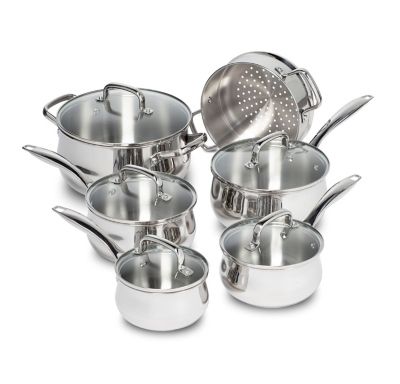 Lagostina Stainless Steel 11-Piece Cookware Set