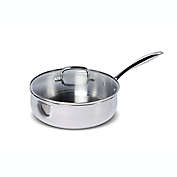 Lagostina 4.2 qt. Stainless Steel Covered Saute Pan