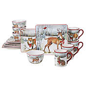 Certified International&trade; Winter Forest Tableware Collection