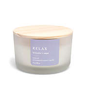 Lavender + Sage Scented 14 oz. 3-Wick Candle